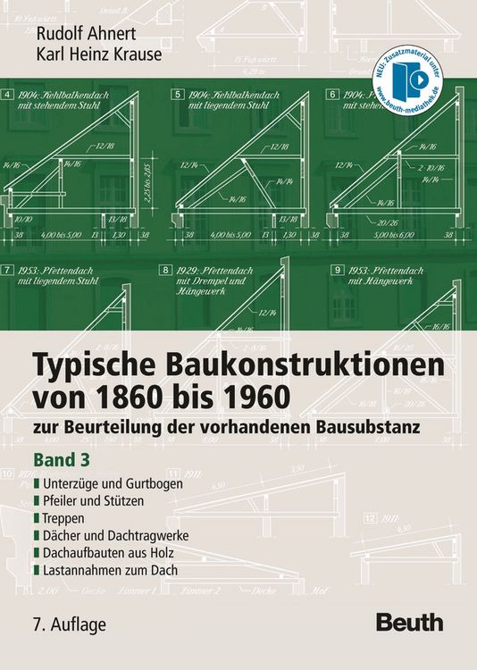 Produktbild: Typische Baukonstruktionen von 1860 bis 1960