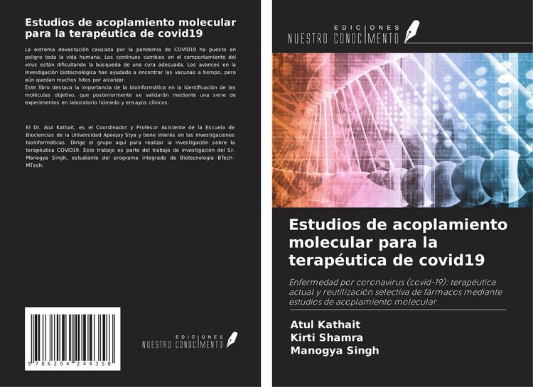 Produktbild: Estudios de acoplamiento molecular para la terap&eacute;utica de covid19