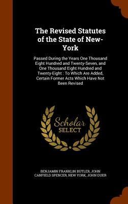 Produktbild: The Revised Statutes of the State of New-York