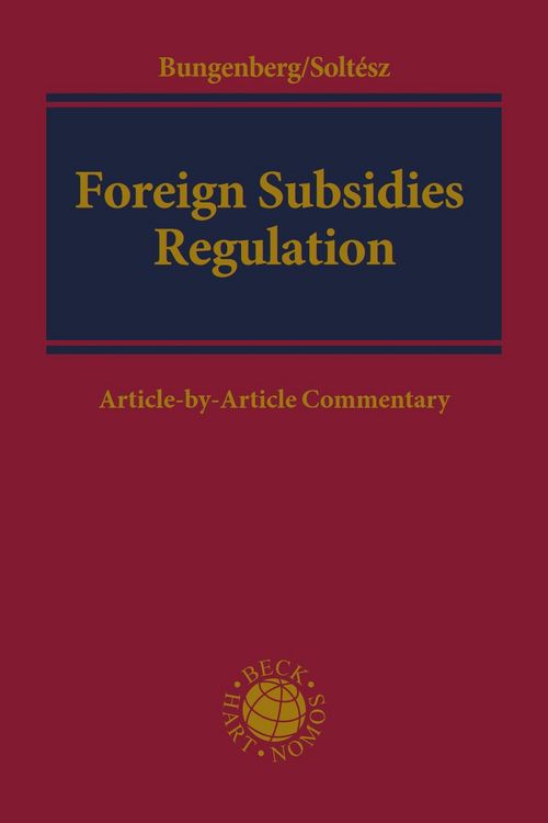 Produktbild: Foreign Subsidies Regulation