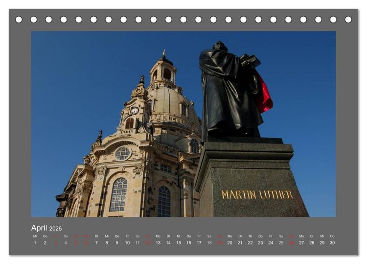 Produktbild: Kirchen in Europa (Tischkalender 2026 DIN A5 quer), CALVENDO Monatskalender
