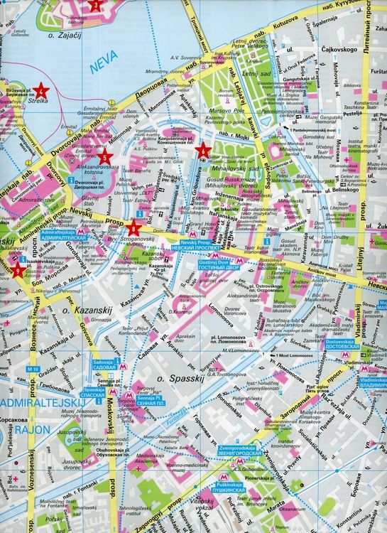 Produktbild: MARCO POLO Cityplan Sankt Petersburg