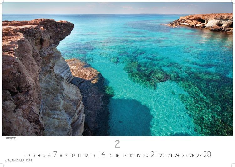 Produktbild: Zypern Kalender 2027 &ndash; Wandkalender | Fotokalender Mittelmeer 24x35cm - Wundersch&ouml;ne Fotografien von Zypern, Monat f&uuml;r Monat.