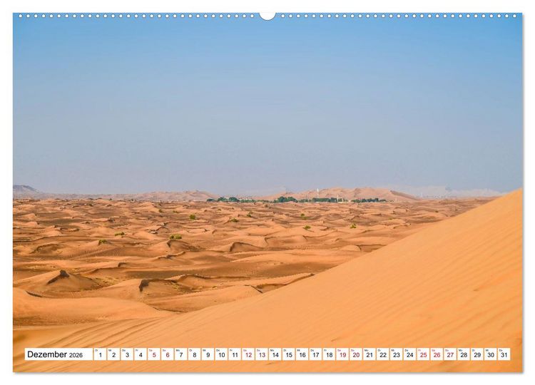 Produktbild: Wundervolles Dubai (hochwertiger Premium Wandkalender 2026 DIN A2 quer), Kunstdruck in Hochglanz