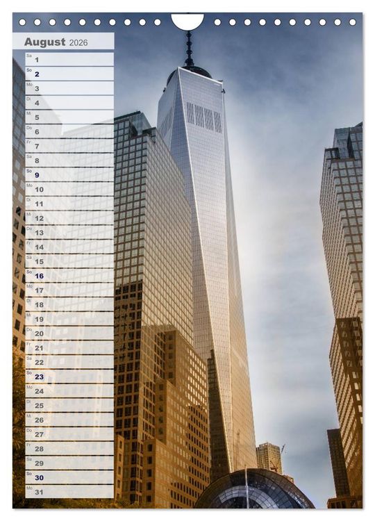 Produktbild: New York - Manhattan (Wandkalender 2026 DIN A4 hoch), CALVENDO Monatskalender