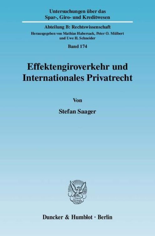 Produktbild: Effektengiroverkehr und Internationales Privatrecht.