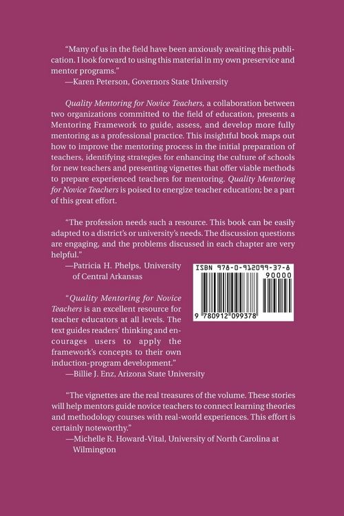 Produktbild: Quality Mentoring for Novice Teachers