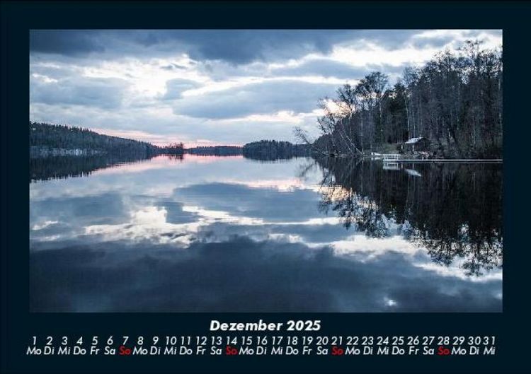 Produktbild: Die Seen der Erde 2025 Fotokalender DIN A5