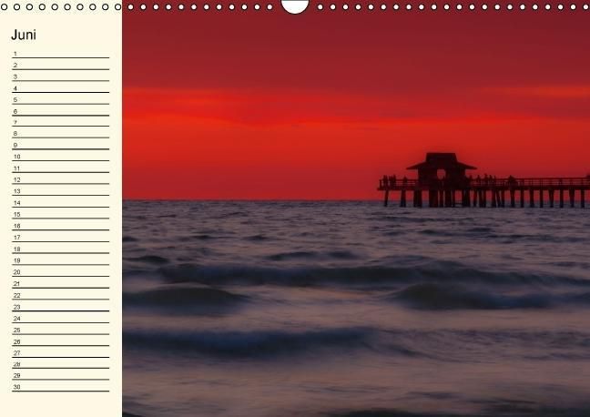 Produktbild: Immerw&auml;hrender Geburtstagskalender &ndash; Beautiful Sunsets (Wandkalender immerw&auml;hrend DIN A3 quer)