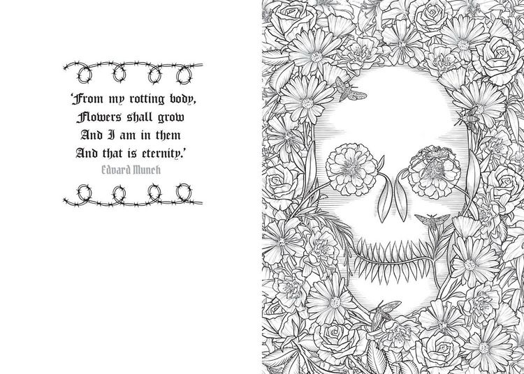 Produktbild: Goth Colouring Bk Pb