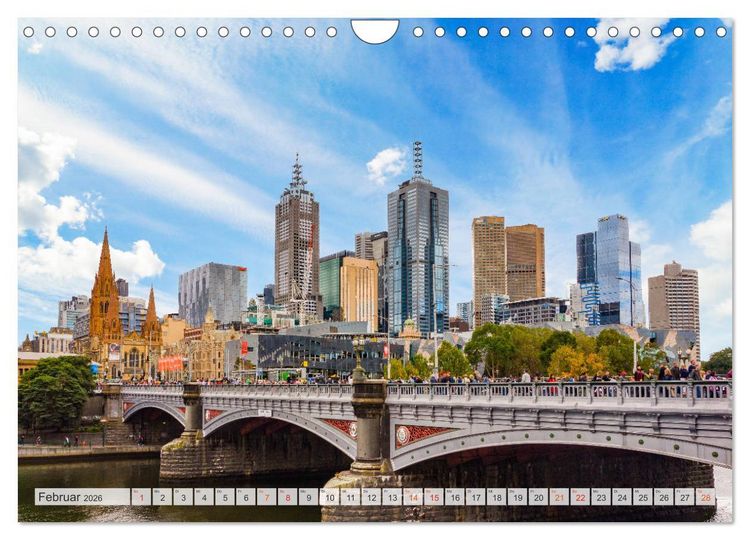 Produktbild: Australien Metropolen (Wandkalender 2026 DIN A4 quer), CALVENDO Monatskalender