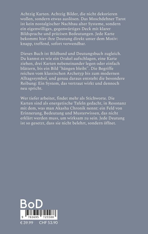 Produktbild: Das Moschdehner Tarot