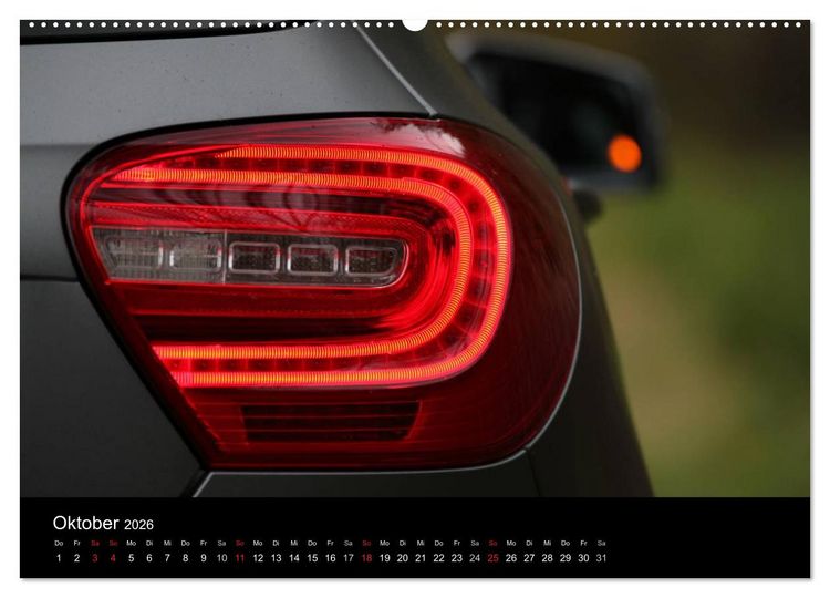 Produktbild: Mercedes-Benz A-Klasse (Wandkalender 2026 DIN A2 quer), CALVENDO Monatskalender