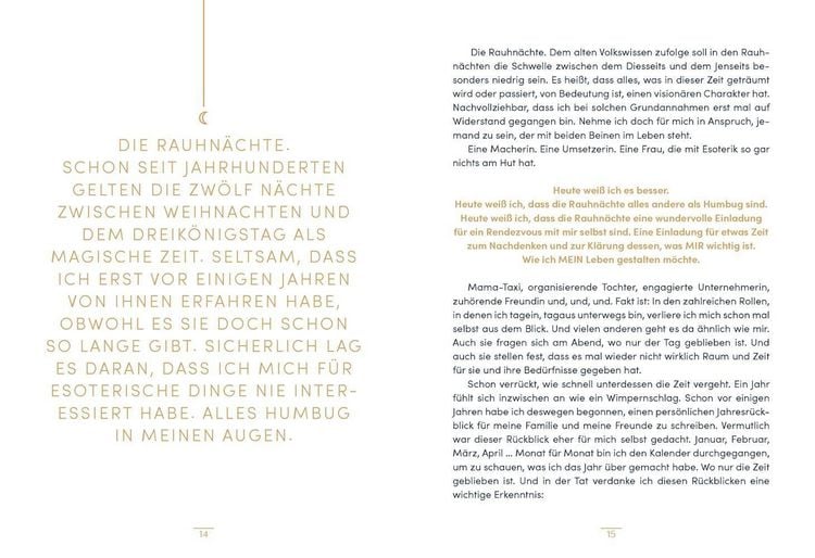 Produktbild: Rauhn&auml;chte &ndash; 12 Tage nur f&uuml;r dich
