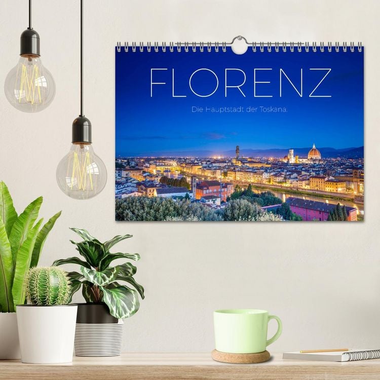 Produktbild: Florenz - Die Hauptstadt der Toskana. (Wandkalender 2026 DIN A4 quer), CALVENDO Monatskalender