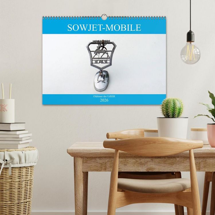 Produktbild: Sowjet-Mobile - Oldtimer der UdSSR (Wandkalender 2026 DIN A3 quer), CALVENDO Monatskalender