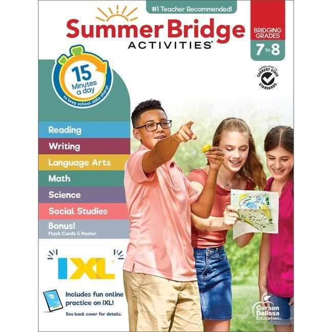 Produktbild: Summer Bridge Activities, Grades 7 - 8
