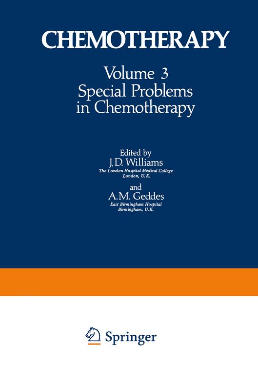 Produktbild: Special Problems in Chemotherapy