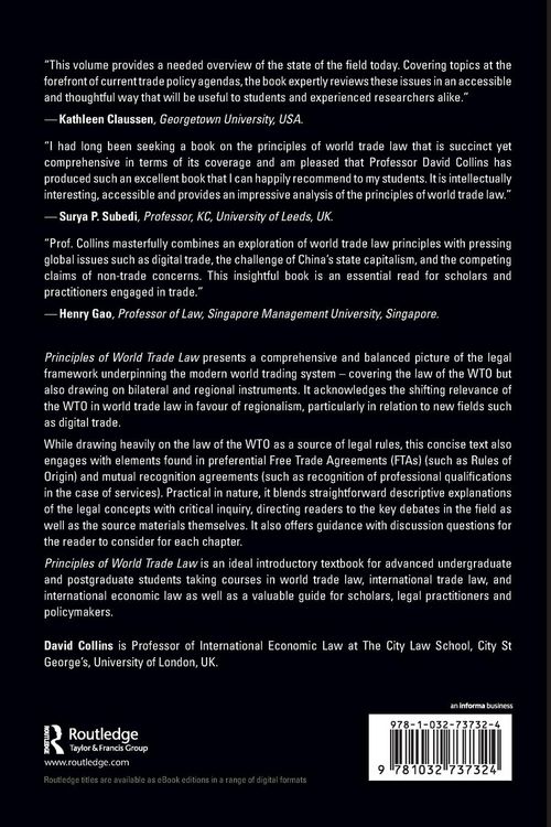 Produktbild: Principles of World Trade Law