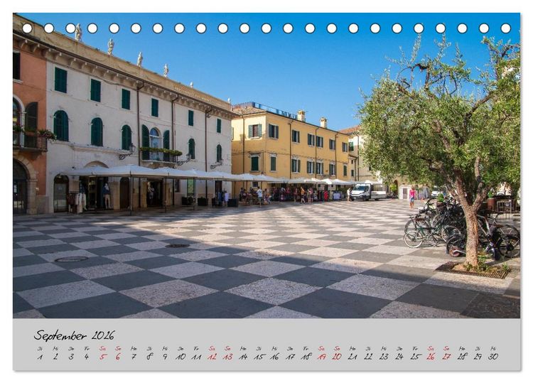 Produktbild: Sehnsuchtsziel Lago di Garda (Tischkalender 2026 DIN A5 quer), CALVENDO Monatskalender