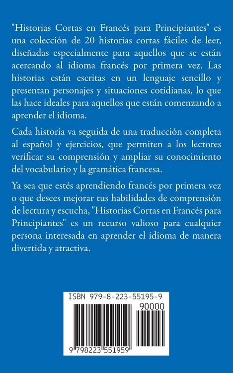 Produktbild: Historias Cortas en Franc&eacute;s para Principiantes
