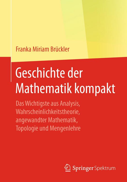 Produktbild: Geschichte der Mathematik kompakt