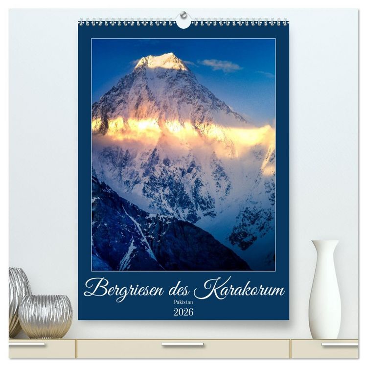 Produktbild: Bergriesen des Karakorum (hochwertiger Premium Wandkalender 2026 DIN A2 hoch), Kunstdruck in Hochglanz