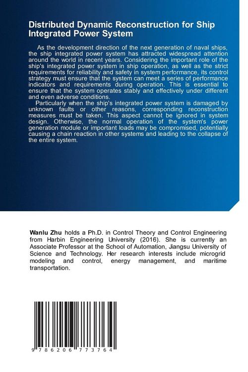 Produktbild: Distributed Dynamic Reconstruction for Ship Integrated Power System