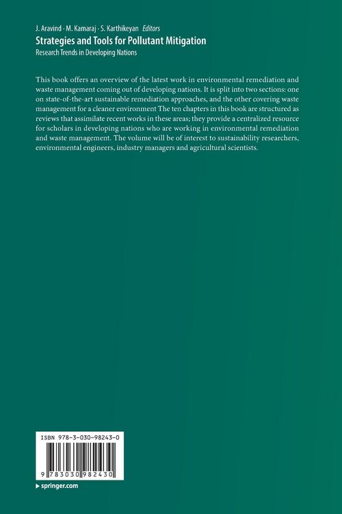 Produktbild: Strategies and Tools for Pollutant Mitigation