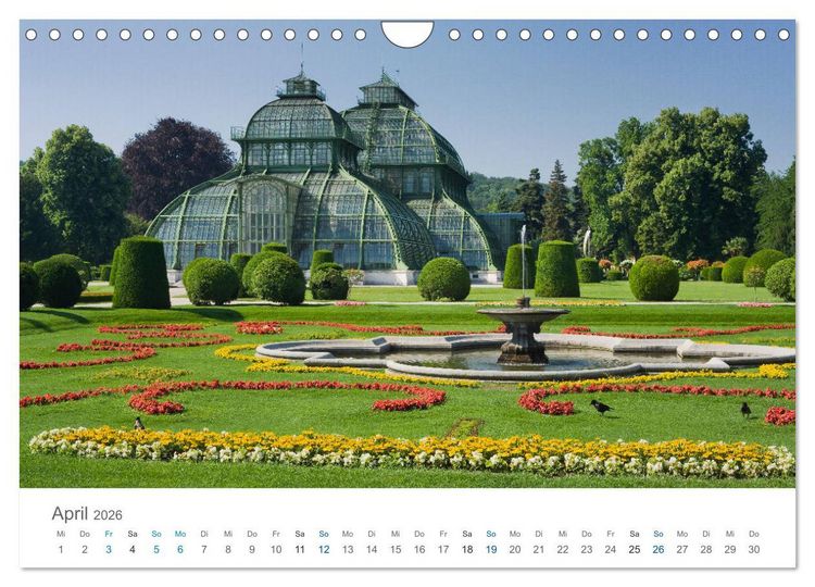 Produktbild: Traumhaftes Wien 2026 (Wandkalender 2026 DIN A4 quer), CALVENDO Monatskalender