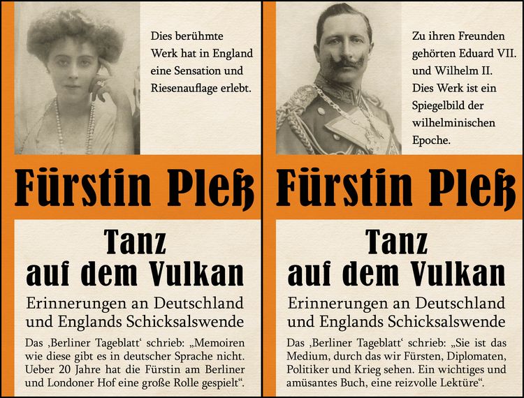 Produktbild: Tanz auf dem Vulkan &ndash; Erinnerungen an Deutschlands und Englands Schicksalswende - Bd. 1 + 2