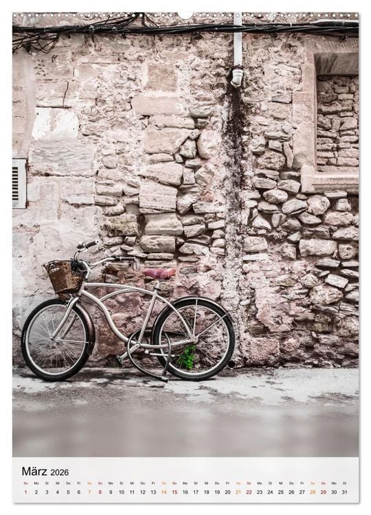 Produktbild: Fahrrad Alltag (Wandkalender 2026 DIN A2 hoch), CALVENDO Monatskalender