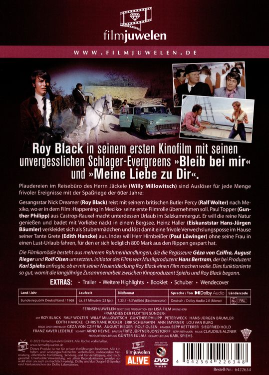 Produktbild: Das Paradies der flotten S&uuml;nder (Filmjuwelen)