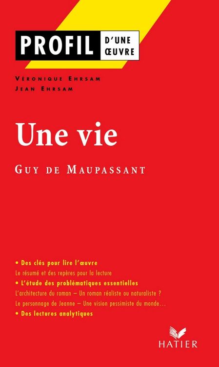 Produktbild: Profil - Maupassant (Guy de) : Une vie