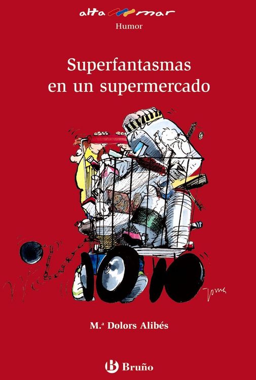 Produktbild: Superfantasmas en un supermercado, ESO, 1 ciclo