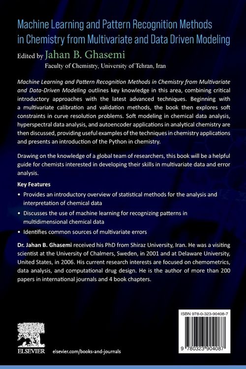 Produktbild: Machine Learning and Pattern Recognition Methods in Chemistry from Multivariate and Data Driven Modeling