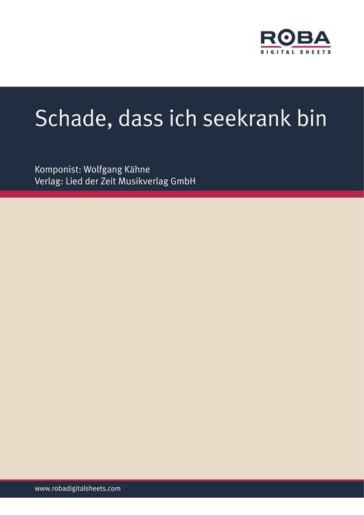Produktbild: Schade, dass ich seekrank bin