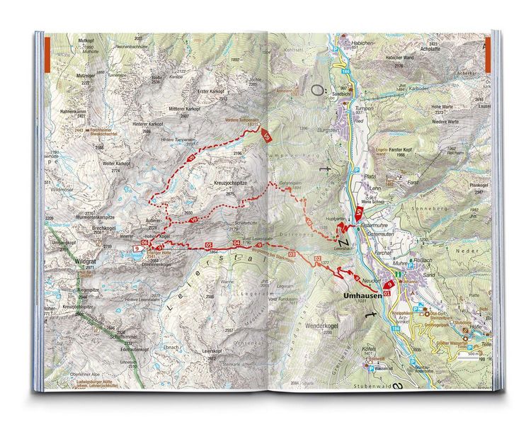 Produktbild: KOMPASS Wanderf&uuml;hrer Tiroler H&uuml;ttenwanderungen, 55 Touren mit Extra-Tourenkarte
