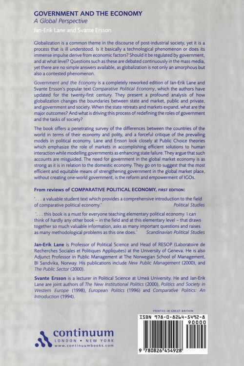 Produktbild: Government and the Economy
