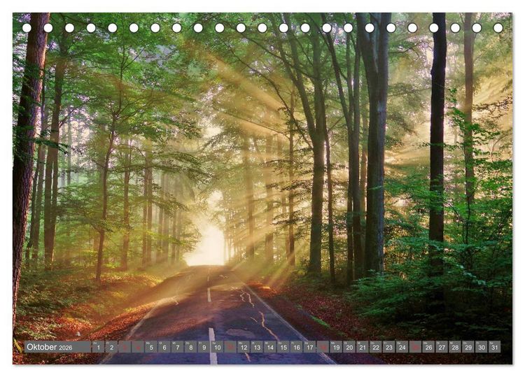 Produktbild: Zauberhafte Schwalm (Tischkalender 2026 DIN A5 quer), CALVENDO Monatskalender