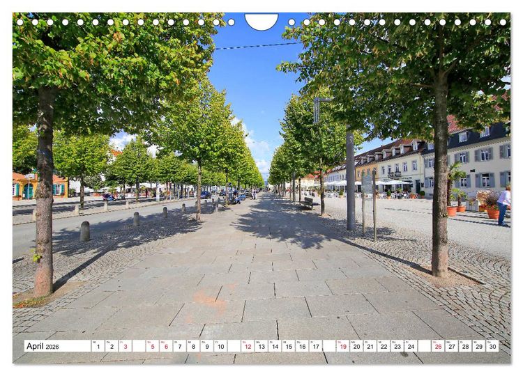 Produktbild: Sommer in Schwetzingen von Karin Vahlberg Ruf und Petrus Bodenstaff (Wandkalender 2026 DIN A4 quer), CALVENDO Monatskalender
