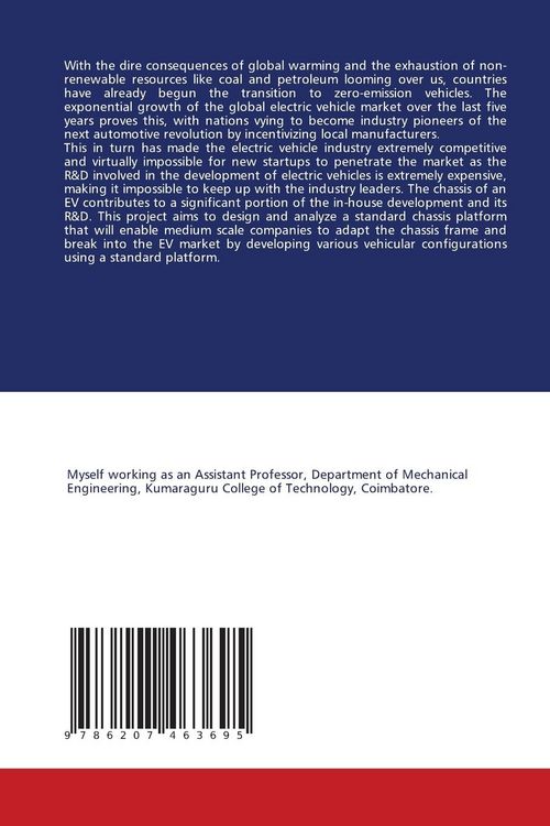 Produktbild: Design and Analysis Of An Electric Vehicle Chassis