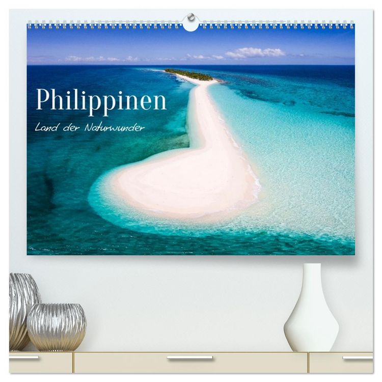 Produktbild: Philippinen - Land der Naturwunder (hochwertiger Premium Wandkalender 2026 DIN A2 quer), Kunstdruck in Hochglanz