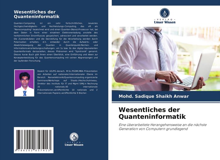 Produktbild: Wesentliches der Quanteninformatik