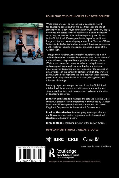 Produktbild: Social Theories of Urban Violence in the Global South