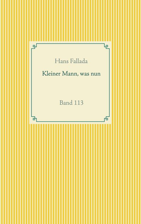 Produktbild: Kleiner Mann, was nun