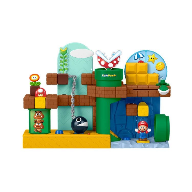 Produktbild: Fisher-Price Little People Super Mario World Power Up Spielset