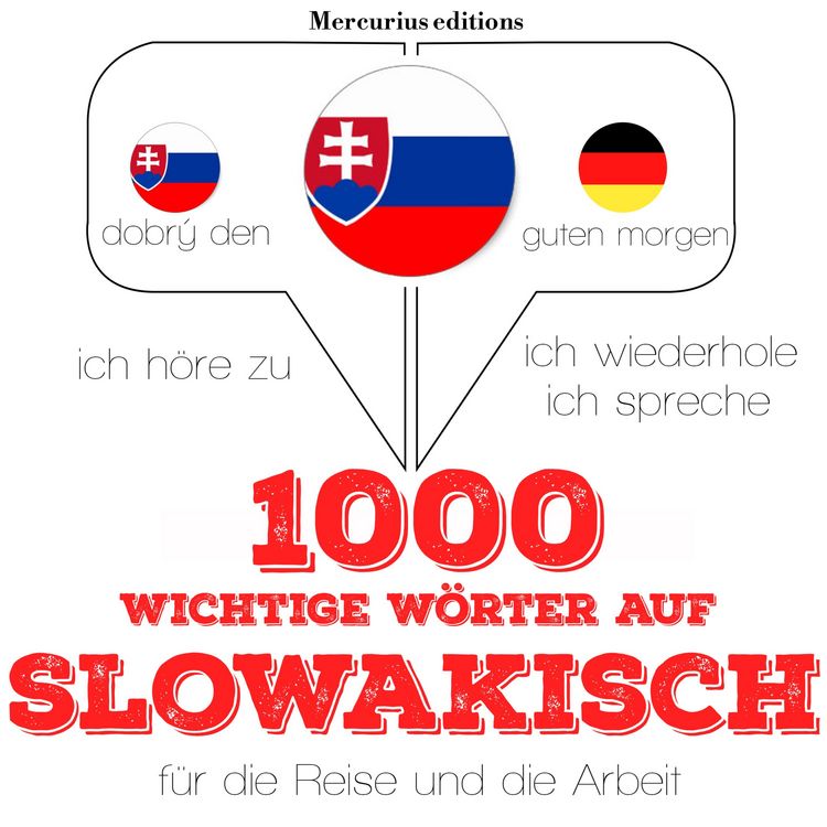 Produktbild: 1000 wichtige W&ouml;rter auf slowakisch f&uuml;r die Reise und die Arbeit