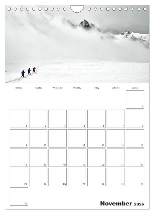 Produktbild: EXPLORING ALPS (Wall Calendar 2026 DIN A4 portrait), CALVENDO 12 Month Wall Calendar