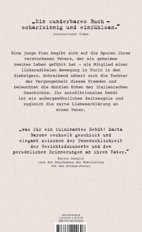 Produktbild: Als mein Vater in den Stra&szlig;en von Turin verschwand